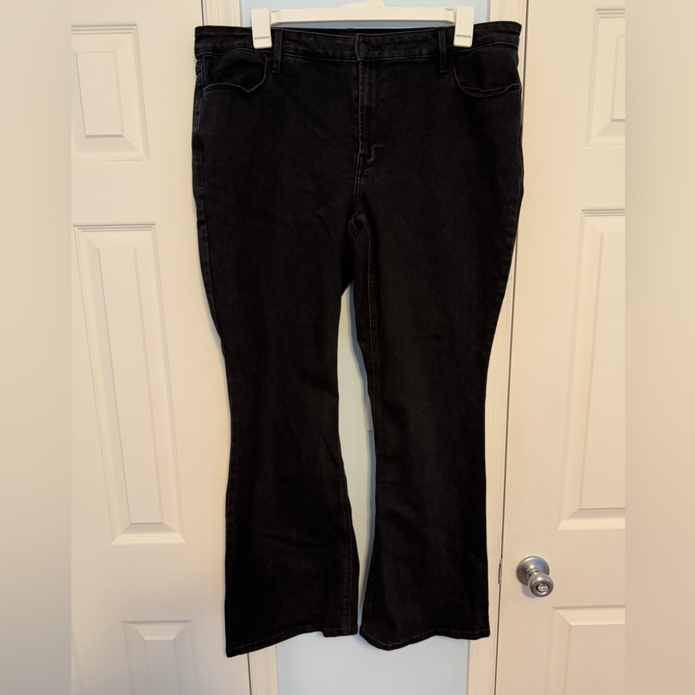Old Navy Black Flare Jeans